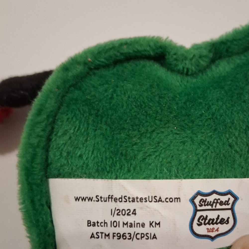 Stuffed States Usa Maine Keychain - Picture 4 of 12